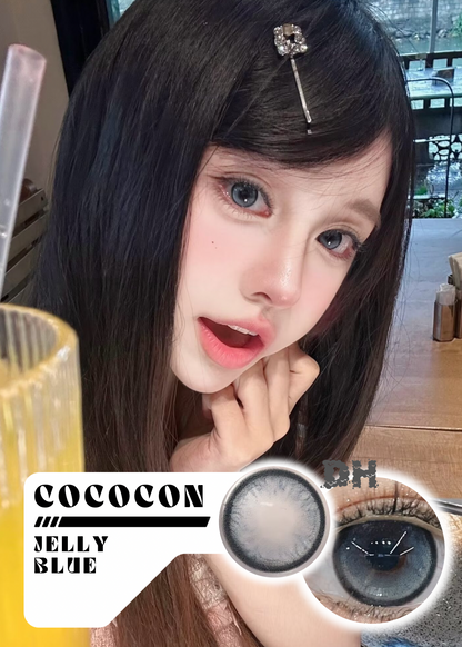 Cococon Jelly Blue 水晶海 1 Year 一片裝