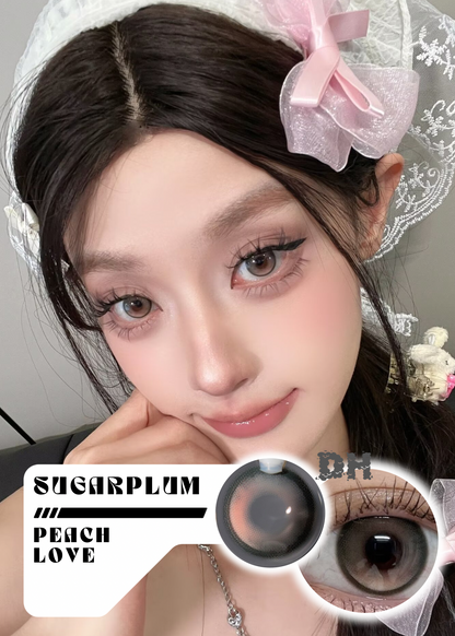 Sugarplum Peach Love 桃色心波 6-Months 一片裝