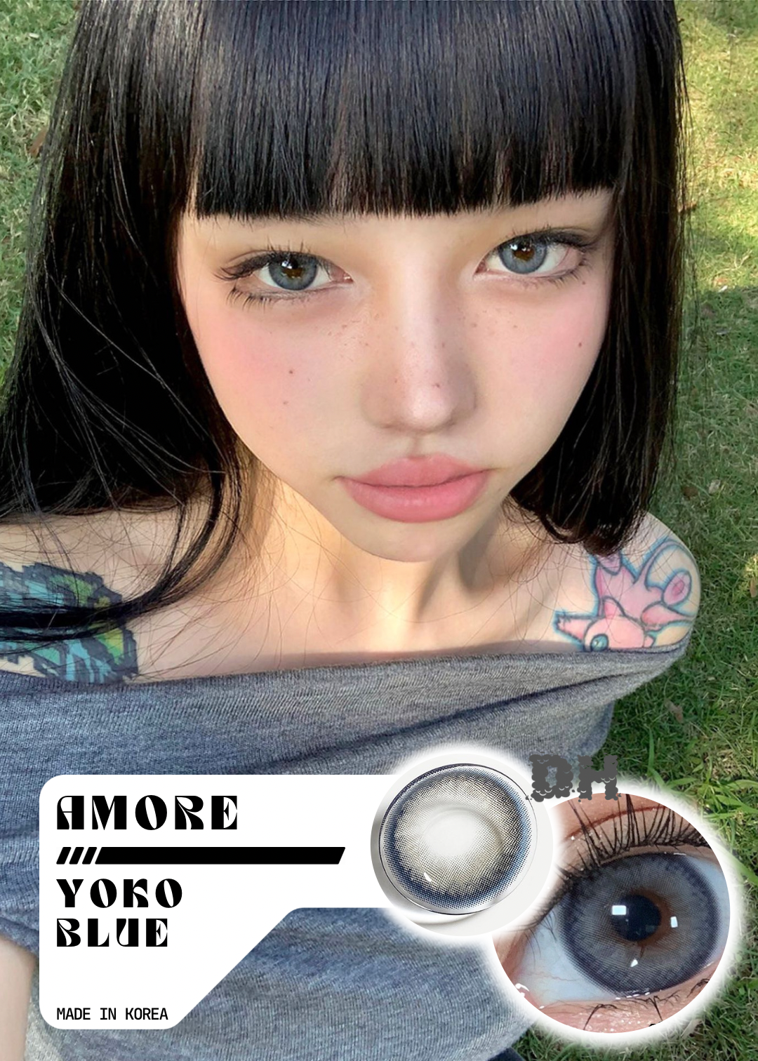 Amore Yoko Blue 牛仔可麗