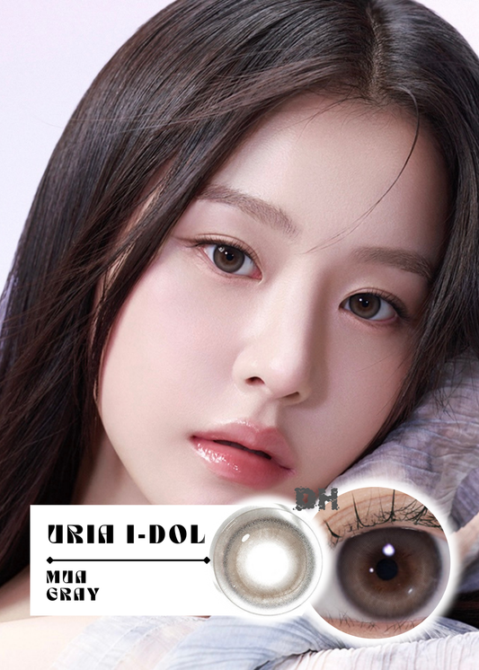 Uria & I-dol EESLE Mua Gray 柔霧灰 1 Day 十片裝