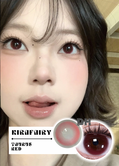 Kirafairy Taurus Red 純愛梨渦 6-Months 一片裝