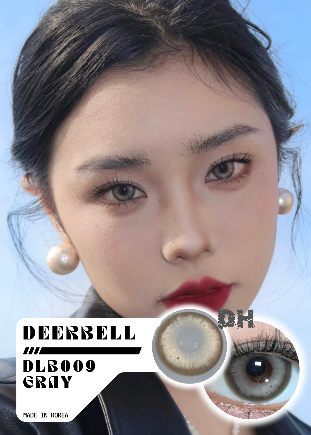 Deerbell DLB009 Gray 杏子灰