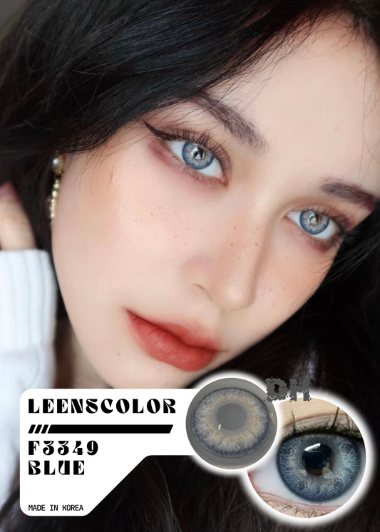 Leenscolor F3349 Blue 升級虹膜藍