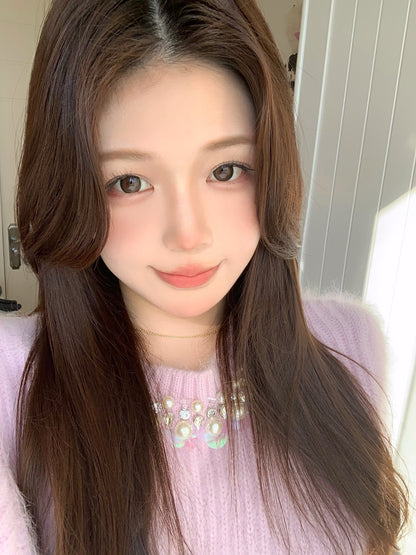 Clairecolor Pinky Brown 方糖丸子 1 Year 一片裝