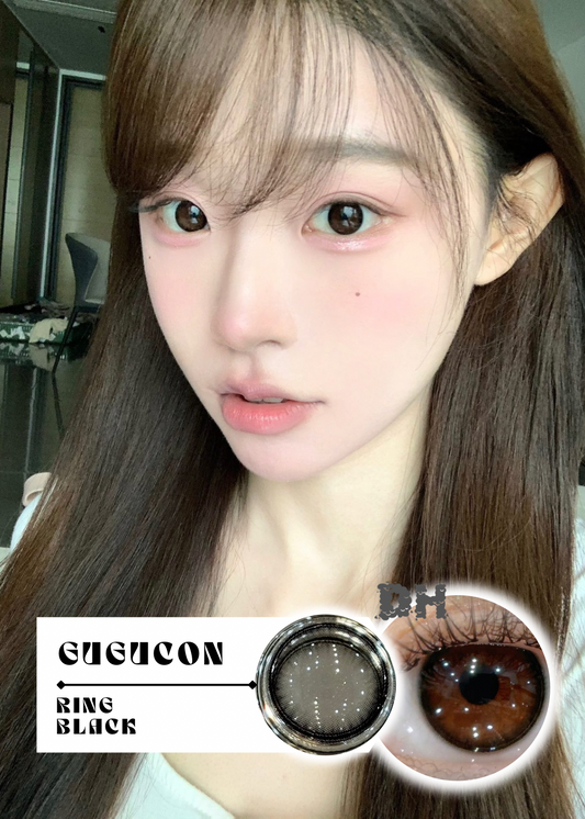 Gugucon Ring Black 清純底色 1 Day 十片裝