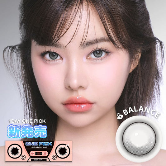 【預購】I-GIRL Onepick Balance Gray Whisper 1 Day 十片裝