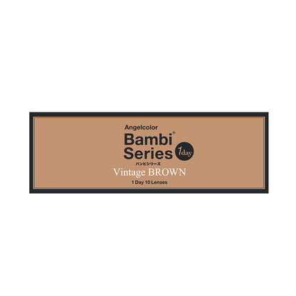 【預購】Angelcolor BAMBI SERIES Vintage Brown 1 Day 十片裝