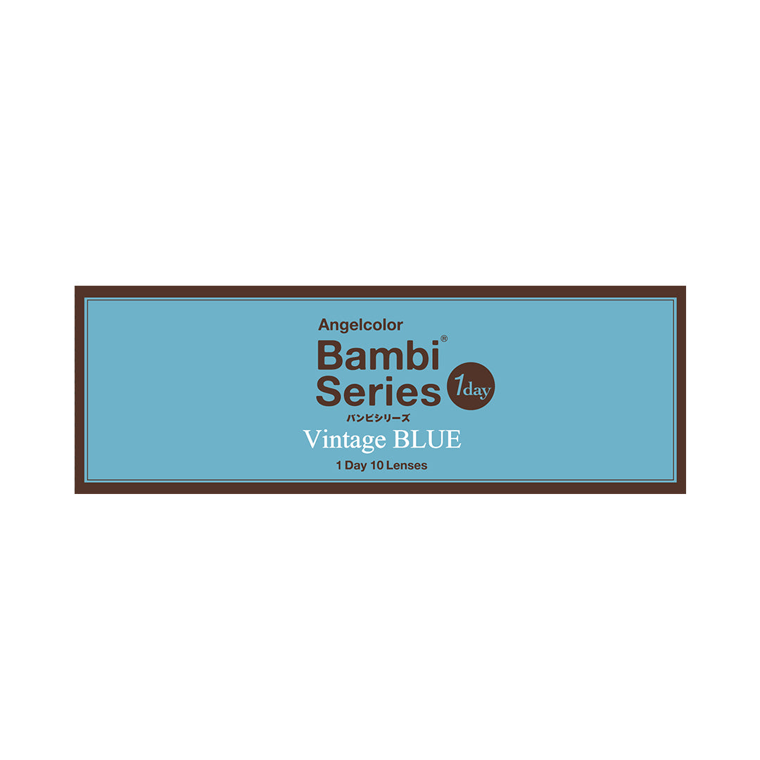 【預購】Angelcolor BAMBI SERIES Vintage Blue 1 Day 十片裝