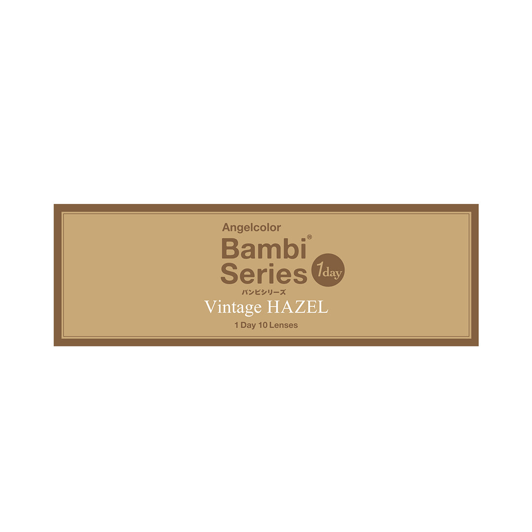 【預購】Angelcolor BAMBI SERIES Vintage Hazel 1 Day 十片裝
