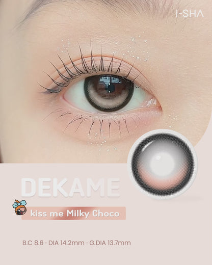 【預購】I-SHA Dekame Kiss Me Milky Choco 1 Day 十片裝
