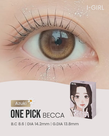 【預購】I-GIRL Onepick Becca Azuki 1 Month 一片裝