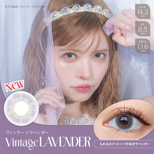 【預購】Angelcolor BAMBI SERIES Vintage Lavender 1 Day 十片裝