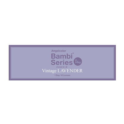 【預購】Angelcolor BAMBI SERIES Vintage Lavender 1 Day 十片裝