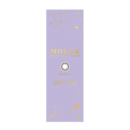 【預購】MOLAK Dream Gray 1 Day 十片裝