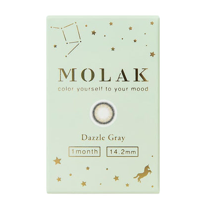 【預購】MOLAK Dazzle Gray 1-Month 兩片裝