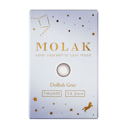 【預購】MOLAK Dollish Gray 1-Month 兩片裝
