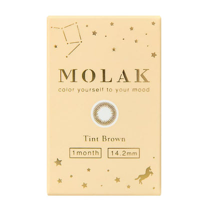 【預購】MOLAK Tint Brown 1-Month 兩片裝