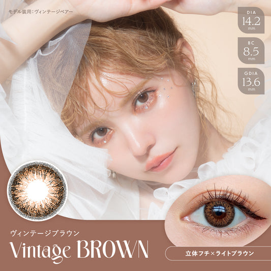 【預購】Angelcolor BAMBI SERIES Vintage Brown 1 Day 十片裝