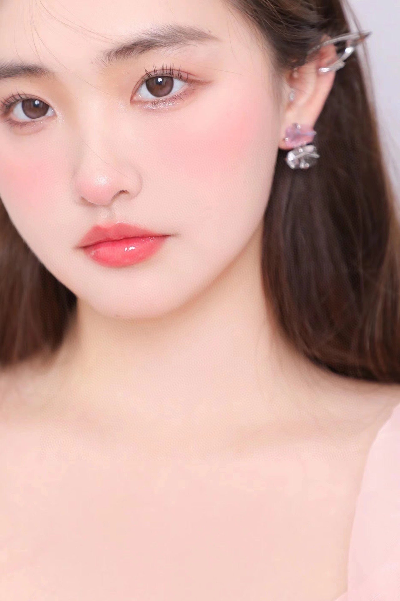 Hushlens Color Pink 白桃茉莉