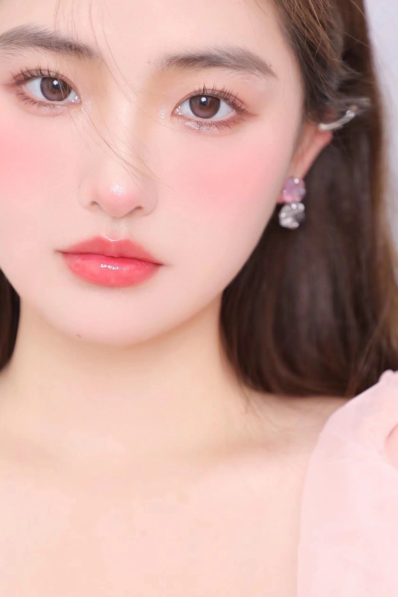 Hushlens Color Pink 白桃茉莉